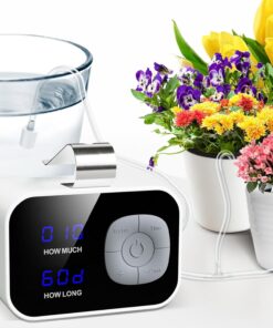 Automatic Plant Watering System - Kollea Self Watering Kit for Vacation, Indoor Plants, Drip Irrigation - 60 Day DIY Timer
