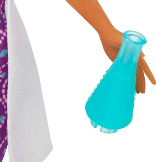 Barbie Careers Science Lab Playset with 2 Scientist Dolls & Bench - STEM Toy Item - Image 5