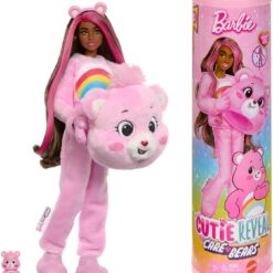 Barbie Cutie Reveal Doll with Plush Costume & 10 Surprises