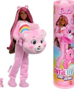 Barbie Cutie Reveal Doll with Plush Costume & 10 Surprises