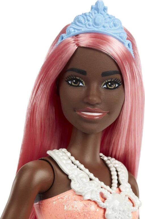 Barbie Dreamtopia Royal Fashion Doll - Light Pink Hair - Sparkle Lights & Accessories - Image 3