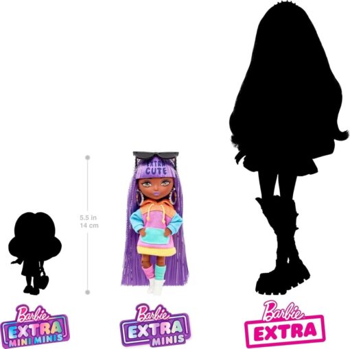 Barbie Extra Minis Doll - #1 Collectible Fashion Doll - Image 3