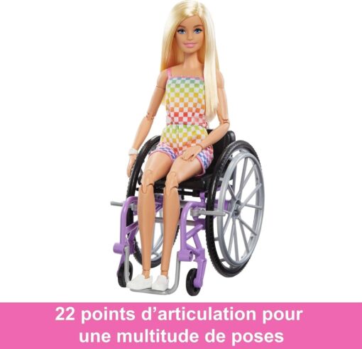 Barbie Fashionistas Doll #194 - Wheelchair Included - Diverse & Inclusive Toy - Image 5