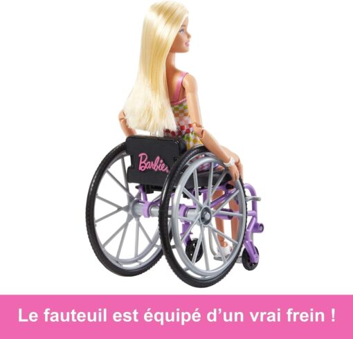 Barbie Fashionistas Doll #194 - Wheelchair Included - Diverse & Inclusive Toy - Image 4