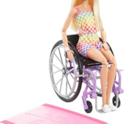 Barbie Fashionistas Doll #194 - Wheelchair Included - Diverse & Inclusive Toy