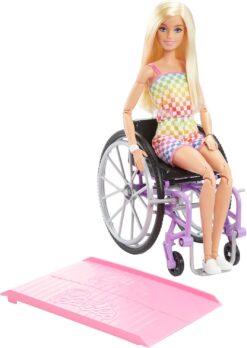 Barbie Fashionistas Doll #194 - Wheelchair Included - Diverse & Inclusive Toy