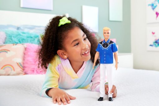 Barbie Fashionistas Ken Doll #226 Western Style - Removable Shirt & Pants - Image 2