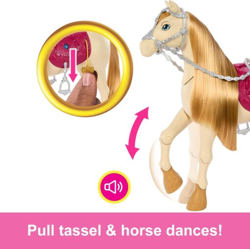 Barbie Horse & Doll Set - Interactive Toy with Sounds, Music & Accessories - Item for Kids - Image 4
