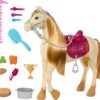 Barbie Horse & Doll Set - Interactive Toy with Sounds, Music & Accessories - Item for Kids