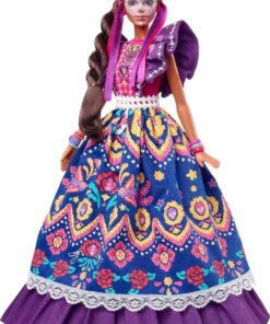 Barbie Signature Dia De Muertos 2022 Doll - Collectible, Traditional Dress & Flower Crown
