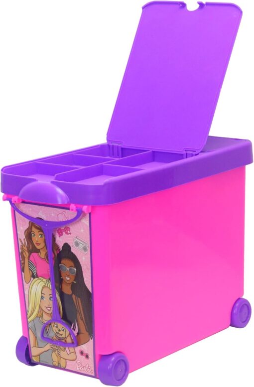 Barbie Store It All Organizer - Tara Toys Toy Storage Case - Doll & Accessory Holder - Image 2