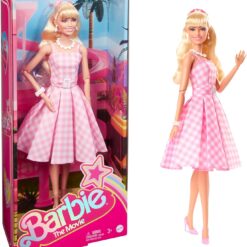 Barbie The Movie Doll Margot Robbie Pink Outfit - Collectible Film Edition