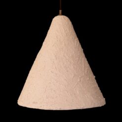 Big Wabi Sabi Ceramic Pendant Light - Japandi Gothic Ceiling Lamp - Handmade Home Decor Item
