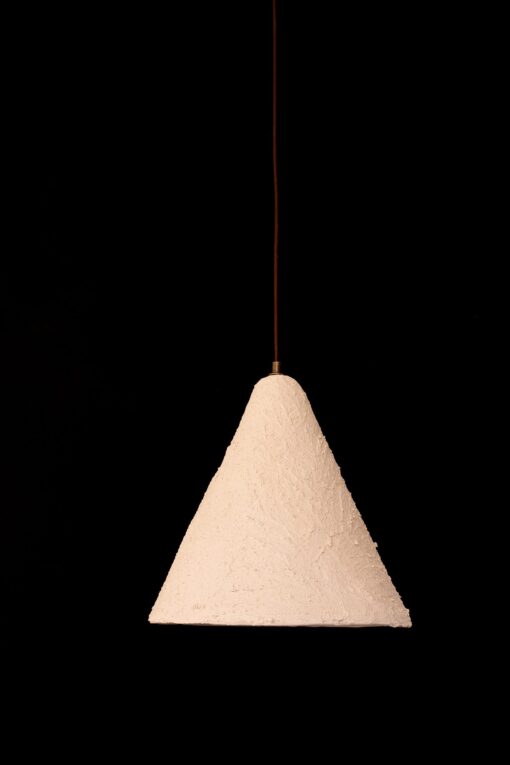 Big Wabi Sabi Ceramic Pendant Light - Japandi Gothic Ceiling Lamp - Handmade Home Decor Item - Image 4