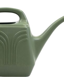 Bloem Living Green 2-Gallon Watering Can - Durable Resin, Dual Handles, Removable Nozzle - Indoor/Outdoor Gardening