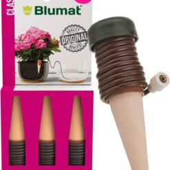 Blumat Classic Plant Watering Stakes (6-Pack) - Self Watering for Potted Plants - Automatic Slow Release Irrigation - Indoor & Outdoor Use