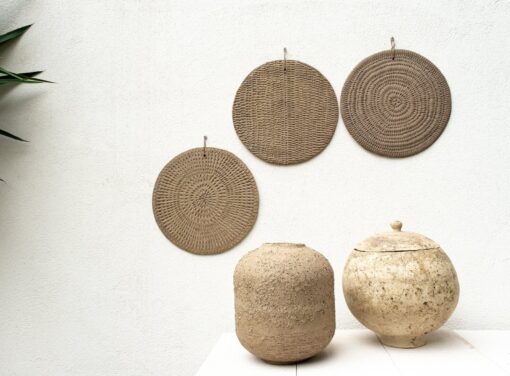 Brown Ceramic Vase - Large Handmade Milk Coffee Decor - Unique Textured Pottery for Shelf, New Home & Hostess Item - Image 3