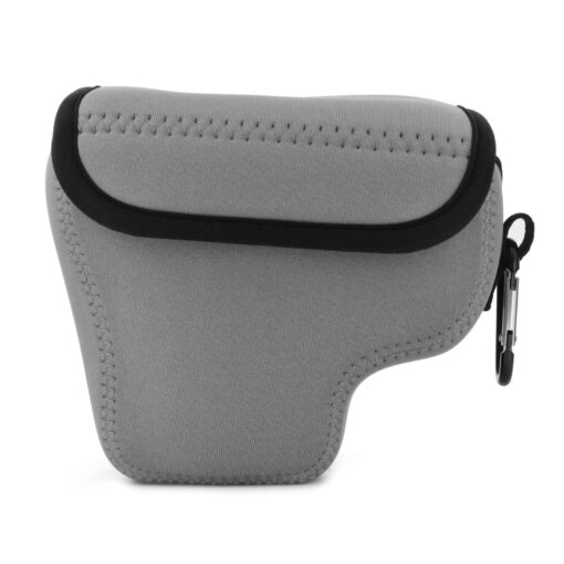 Canon PowerShot SX70 HS Camera Case - Neoprene, Lightweight, Black/Gray - Image 3