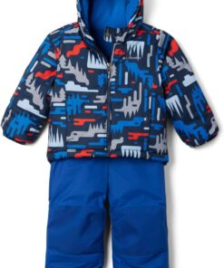 Columbia Toddler Frosty Slope II Set - Collegiate Navy/Mountain Blue - Size 4T - Snow Suit