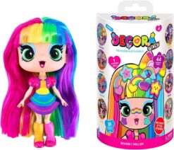 Decora Girlz 5" Collectible Doll with 8 Surprises - Fun Fashion Toy for Girls