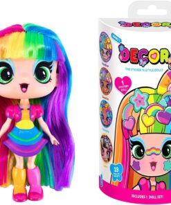 Decora Girlz 5" Collectible Doll with 8 Surprises - Fun Fashion Toy for Girls