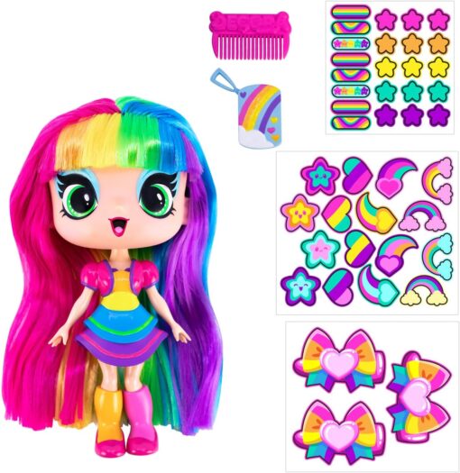 Decora Girlz 5" Collectible Doll with 8 Surprises - Fun Fashion Toy for Girls - Image 2