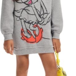 Desigual Girls' Long Sleeve Knit Dress - Fun & Stylish Kids' Clothes