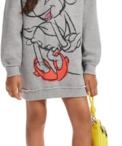 Desigual Girls' Long Sleeve Knit Dress - Fun & Stylish Kids' Clothes