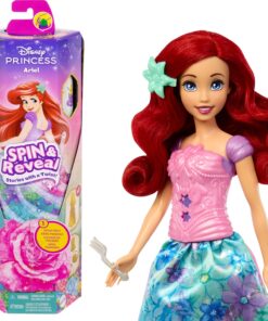 Disney Princess Ariel Spin & Twirl Fashion Doll Set by Mattel - NEW
