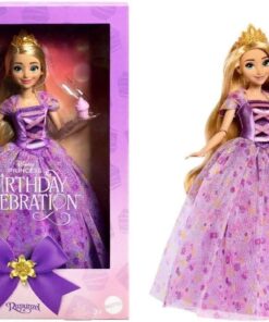 Disney Princess Birthday Rapunzel Doll - Tangled Movie Inspired - Deluxe Fashion Doll - Item for Kids