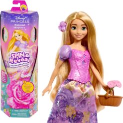 Disney Princess Rapunzel Spin & Twirl Fashion Doll Set by Mattel - NEW