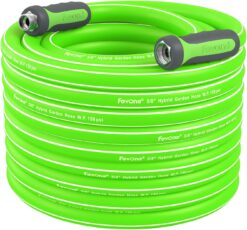 Fevone 80 ft Heavy Duty Garden Hose - 600 PSI Kink-Free Water Hose - Durable & Flexible Hybrid Polymer - 3/4" GHT, Drinking Water Safe
