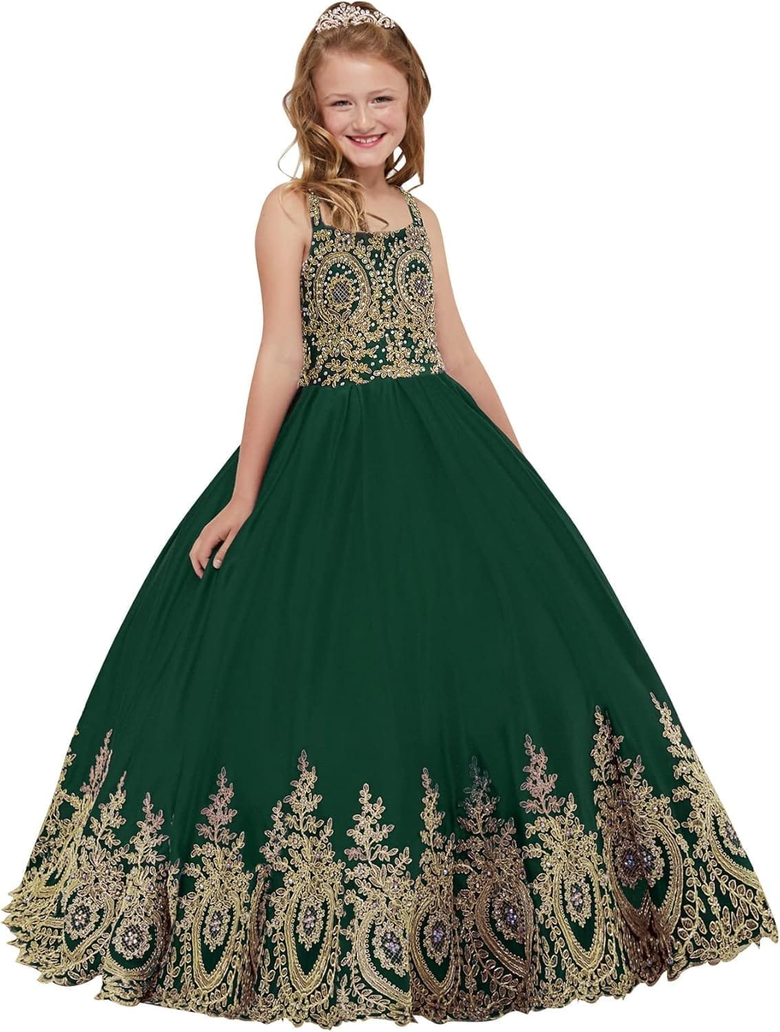 Flower Girl Dress Princess Pageant Gown Kids Party Prom Ball Formal Dresses ABAO SISTER - Image 4