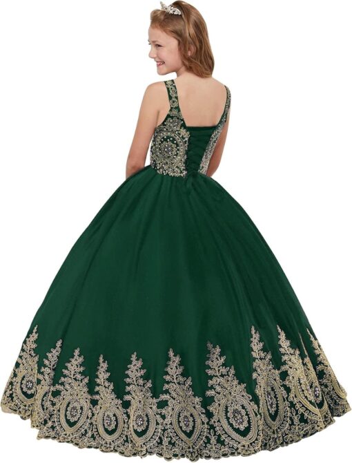 Flower Girl Dress Princess Pageant Gown Kids Party Prom Ball Formal Dresses ABAO SISTER - Image 2