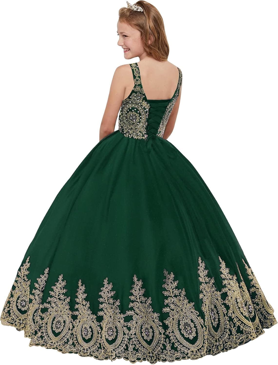 Flower Girl Dress Princess Pageant Gown Kids Party Prom Ball Formal Dresses ABAO SISTER - Image 2