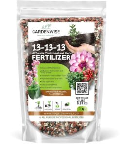GARDENWISE 13-13-13 All-Purpose Fertilizer - Flowers, Veggies, Trees & Lawns