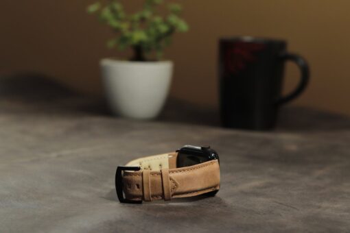 Genuine Leather Apple Watch Band for Men & Women - 38/40/42/44mm Straps - Image 2