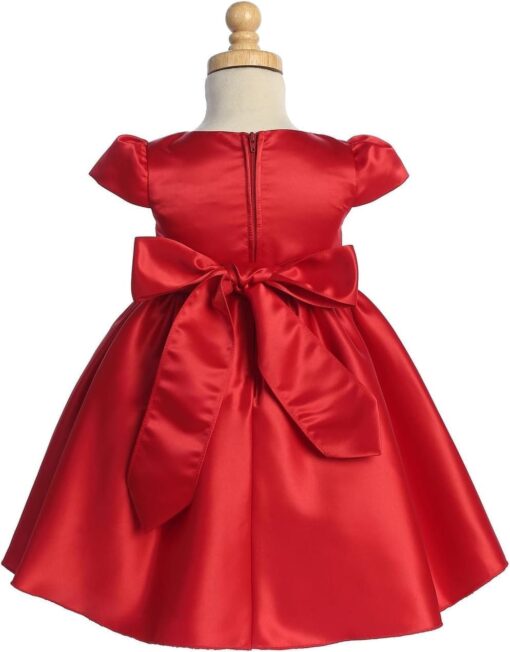 Girls Christmas Dress Made in USA - Holiday Party Red Dresses Ni?as - Rojo Vestidos Navide?os - Image 3