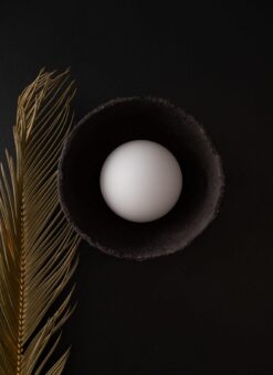 Handcrafted Ceramic Sconce - Rustic Wall Lamp for Bedside & Home Decor Lighting