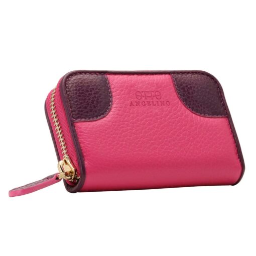 Handcrafted Top Grain Leather RFID Wallet - Zippered Checkbook, Coin & Card Slots - Image 3