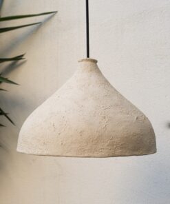 Handmade Ceramic Dome Pendant Light - Wabi Sabi Kitchen Island Chandelier - Custom Design - Home Item