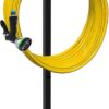 Heavy Duty Garden Hose Holder Stand - Freestanding Metal Water Hose Hanger Organizer