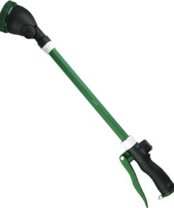 Heavy Duty Watering Wand 21" - 6 Spray Patterns, Pivoting Head - Garden & Hanging Plants