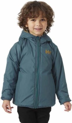 Helly Hansen Boys' Champ Reversible Jacket - Kids' Windproof & Water-Resistant Outerwear