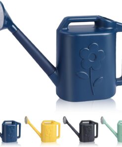 Indoor Plant Watering Can Long Spout 90oz - Stainless Steel Head - Small Flower Watering Pot 2.8L