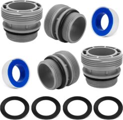 Intex Pool Hose Adapter Conversion Kit - 1.25" to 1.5" Fittings - Upgrade Your System