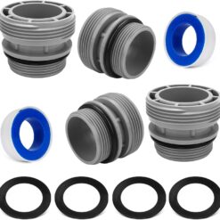 Intex Pool Hose Adapter Conversion Kit - 1.25" to 1.5" Fittings - Upgrade Your System