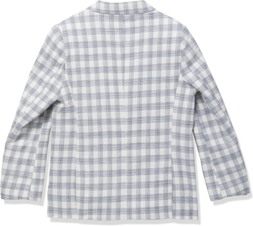 Isaac Mizrahi Boys' 2-Piece Check Suit - Stylish Contrast Blazer & Pants Set - Image 2