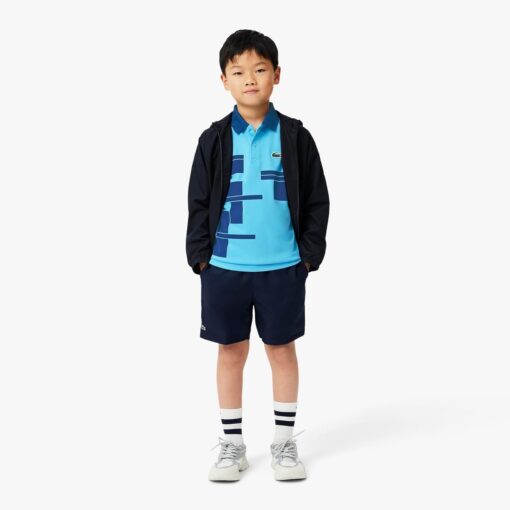 Lacoste Boys' Novak Djokovic Tennis Polo Shirt - Performance & Style - Image 4