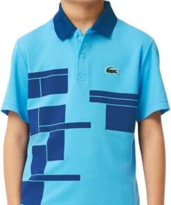 Lacoste Boys' Novak Djokovic Tennis Polo Shirt - Performance & Style